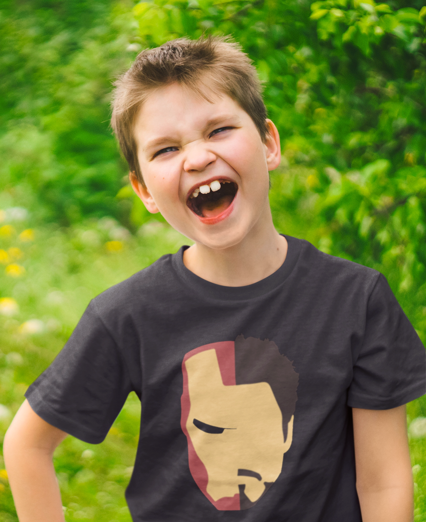 Iron Man Web Series Half Sleeves T-Shirt for Boy-FunkyTeesClub