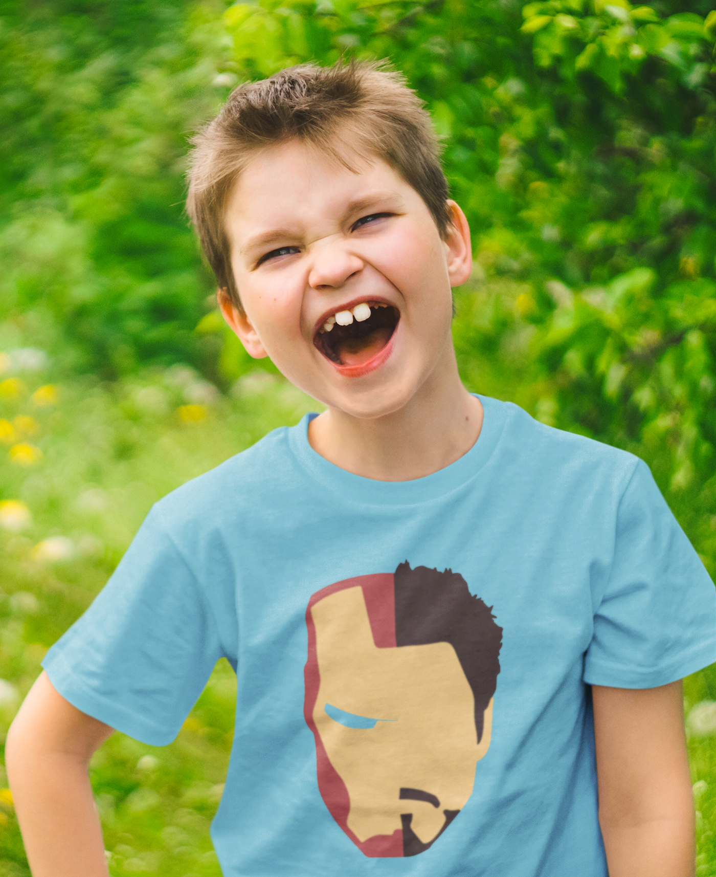 Iron Man Web Series Half Sleeves T-Shirt for Boy-FunkyTeesClub