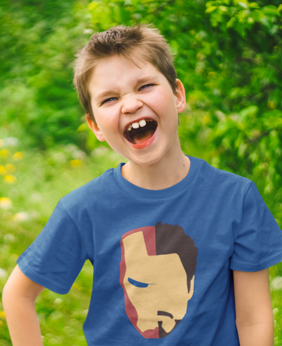 Iron Man Web Series Half Sleeves T-Shirt for Boy-FunkyTeesClub