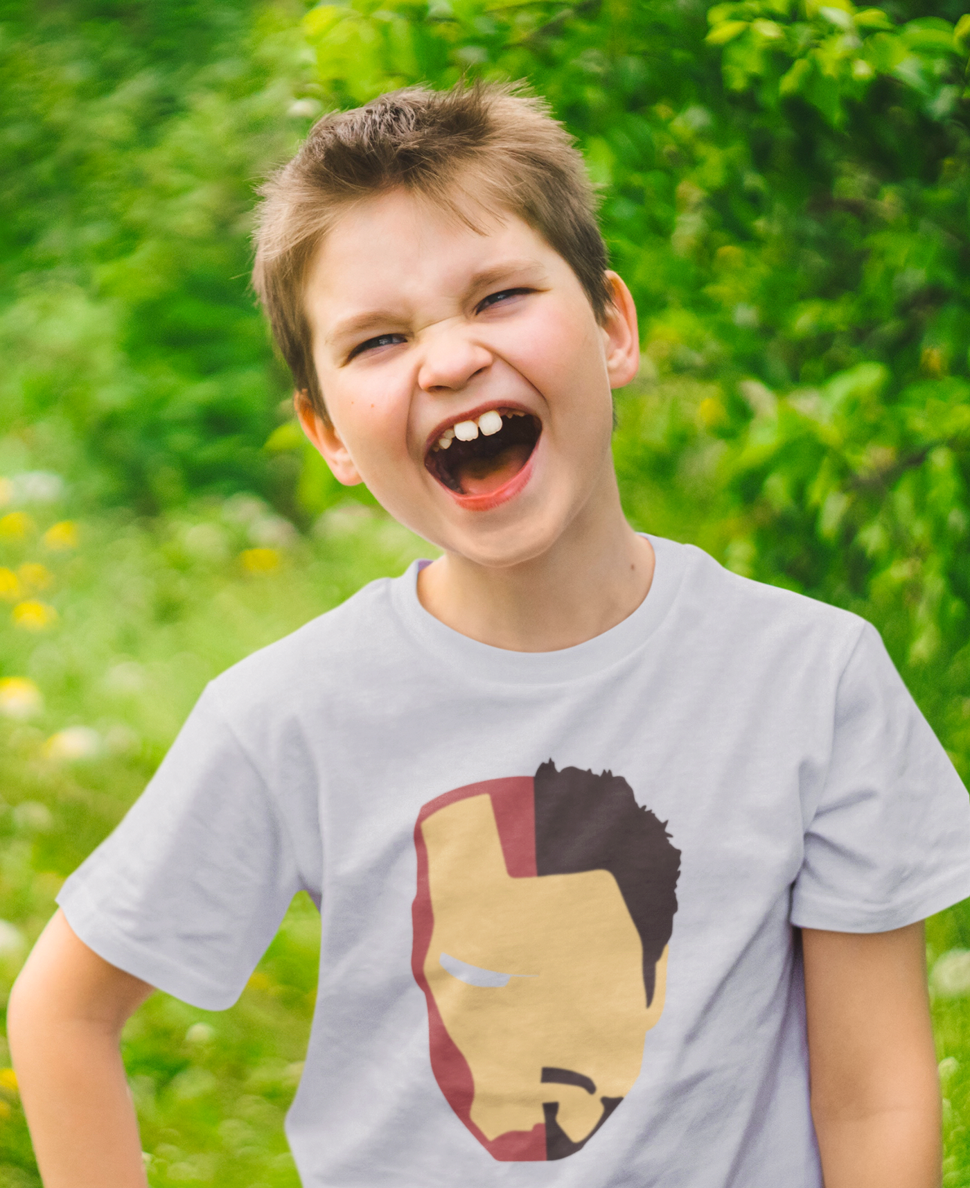 Iron Man Web Series Half Sleeves T-Shirt for Boy-FunkyTeesClub