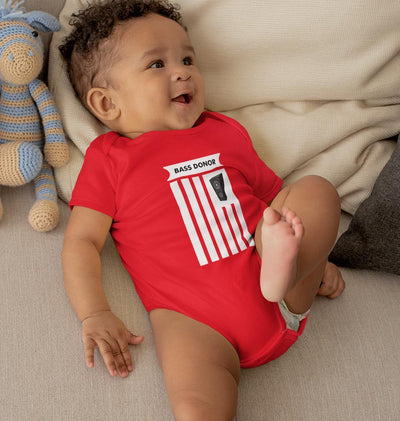Bass Donor Rompers for Baby Boy- FunkyTradition FunkyTradition