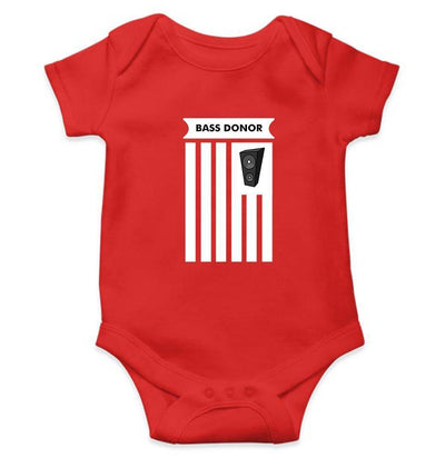 Bass Donor Rompers for Baby Boy- FunkyTradition FunkyTradition