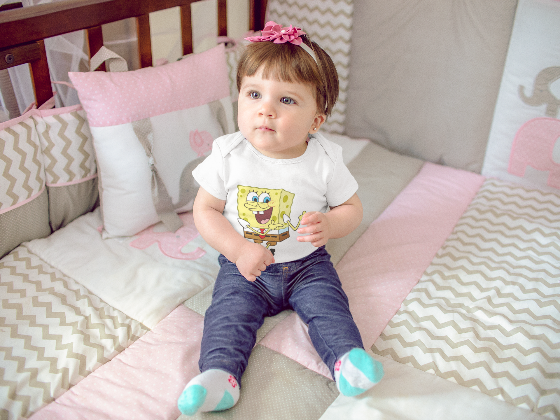 Cute Cartoon Rompers for Baby Girl- FunkyTeesClub