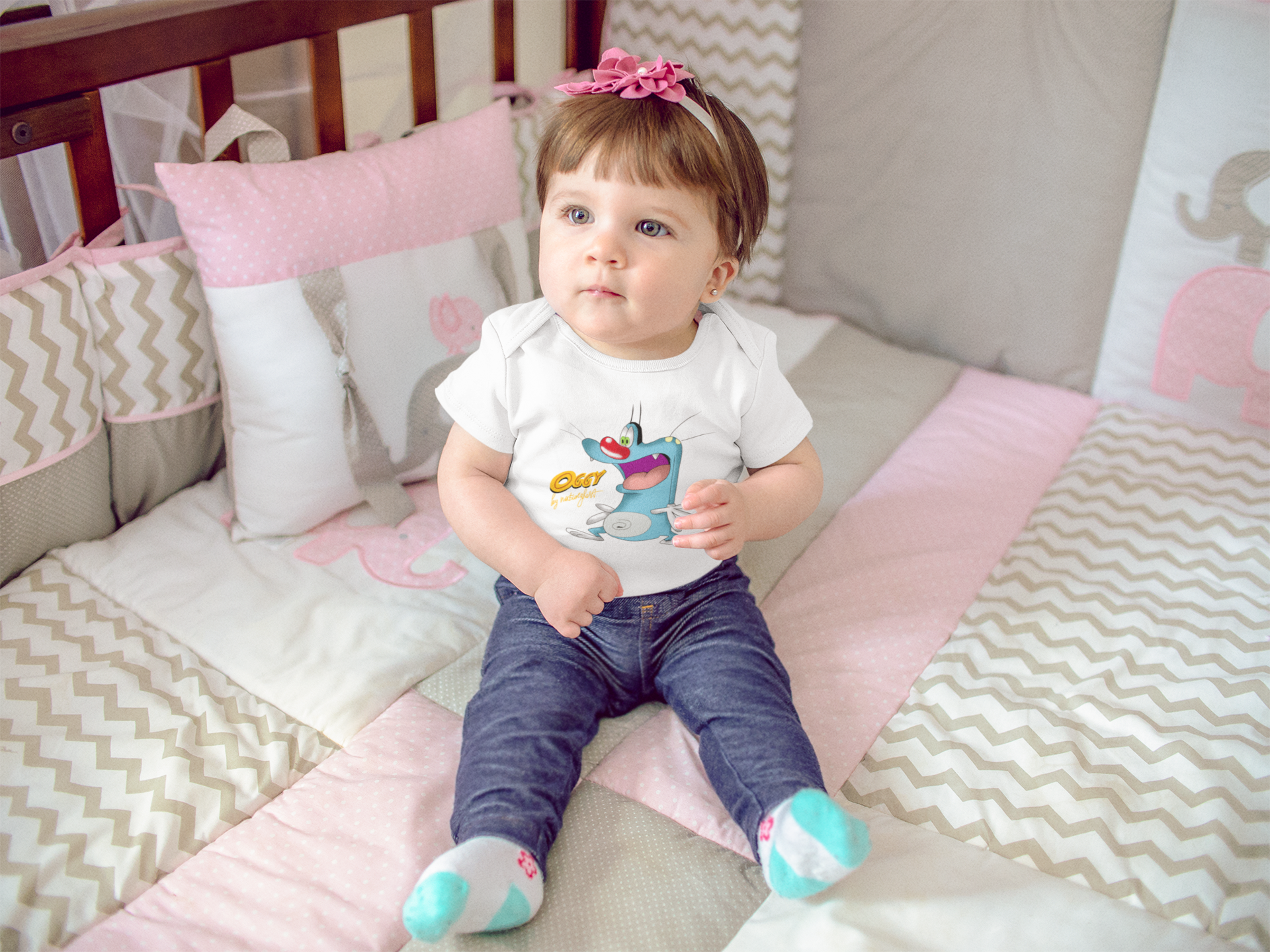 Cute Cartoon Rompers for Baby Girl- FunkyTeesClub