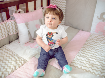 Cute Cartoon Rompers for Baby Girl- FunkyTeesClub
