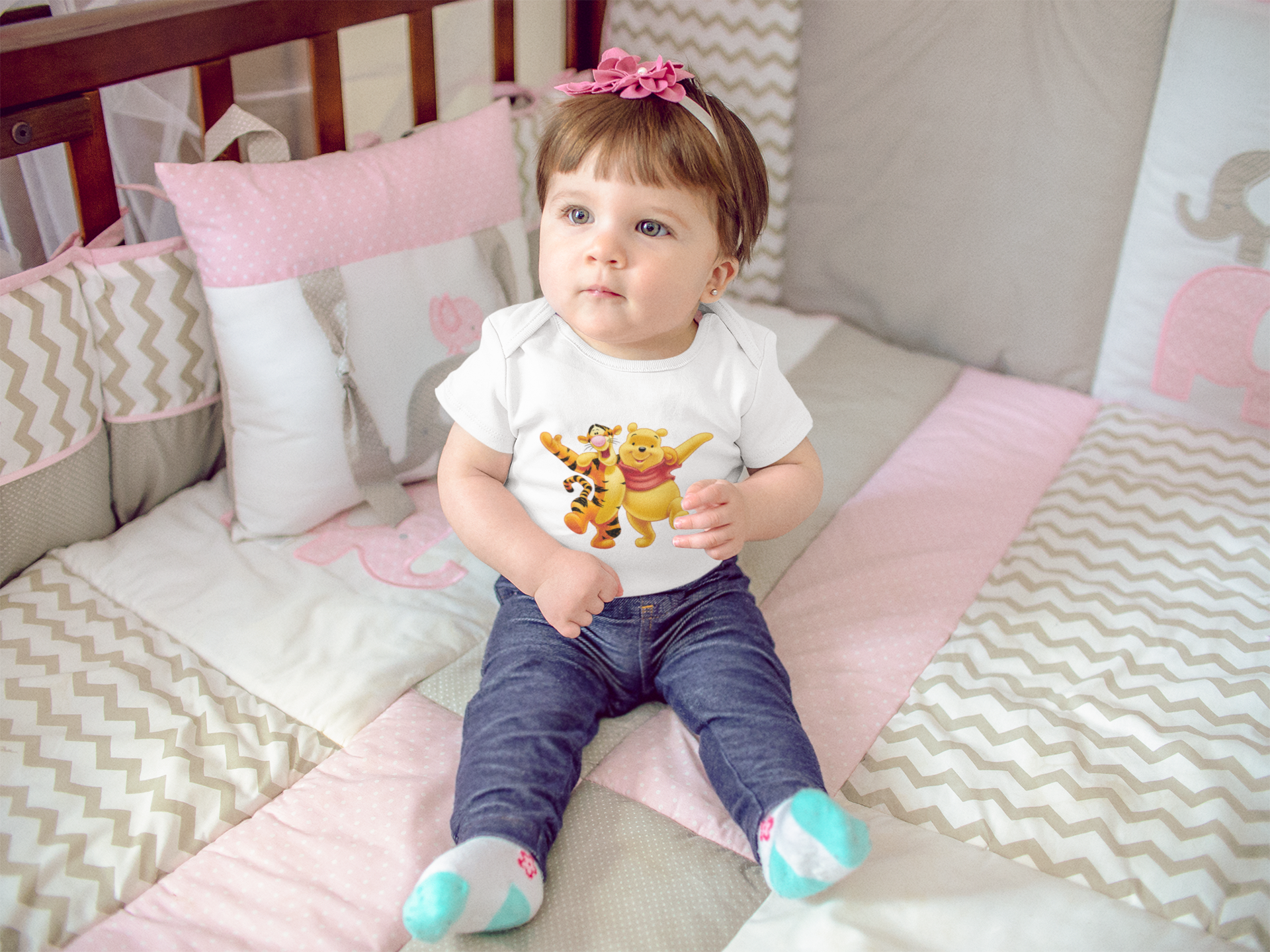Cute Cartoon Rompers for Baby Girl- FunkyTeesClub