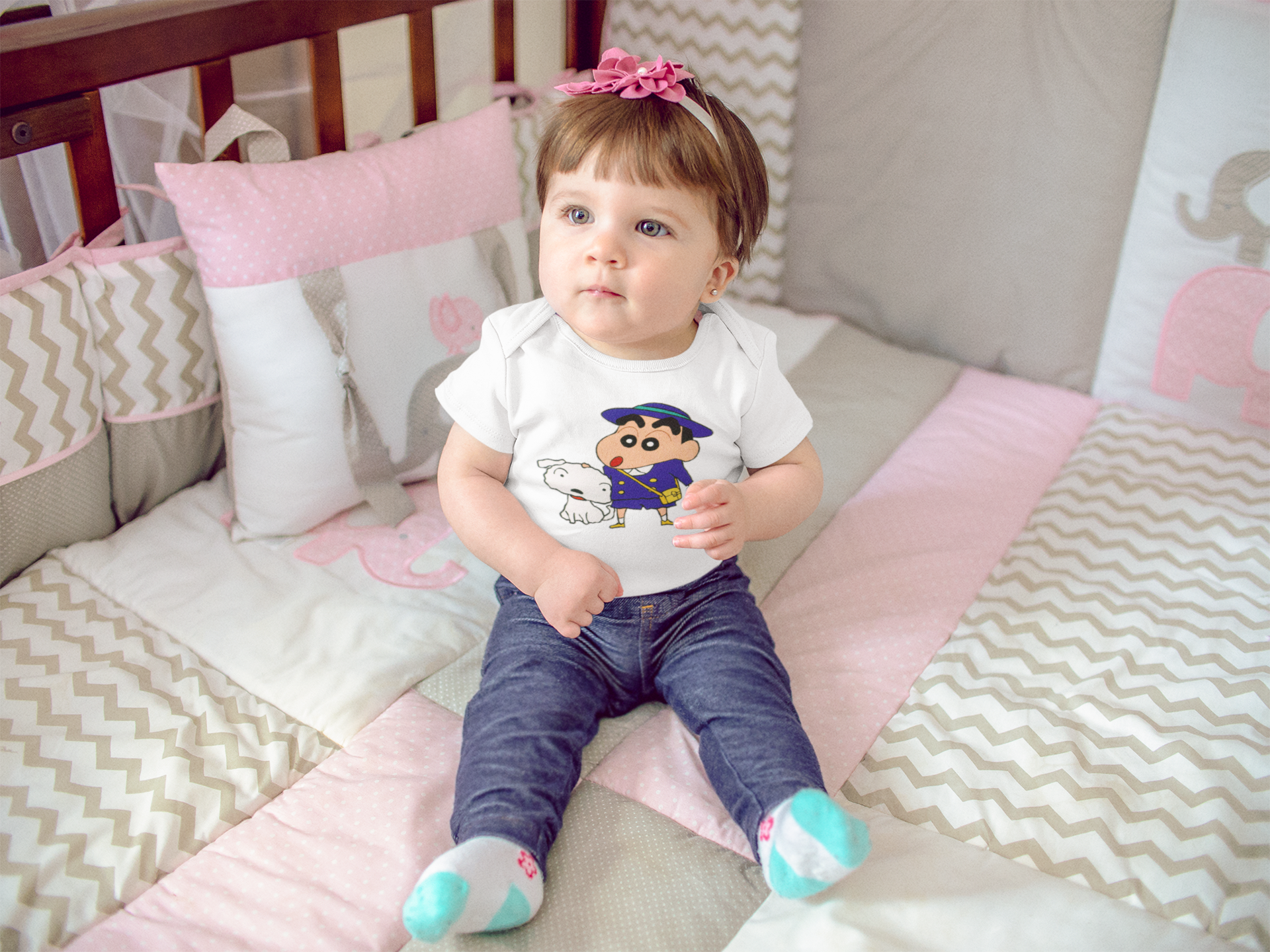 Cute Cartoon Rompers for Baby Girl- FunkyTeesClub