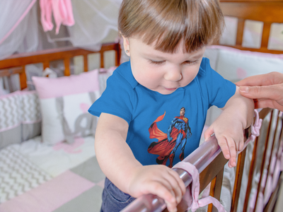 Superhero Rompers for Baby Girl- FunkyTeesClub