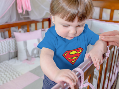 Superhero Rompers for Baby Girl- FunkyTeesClub