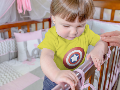 Superhero Cartoon Rompers for Baby Girl- FunkyTeesClub