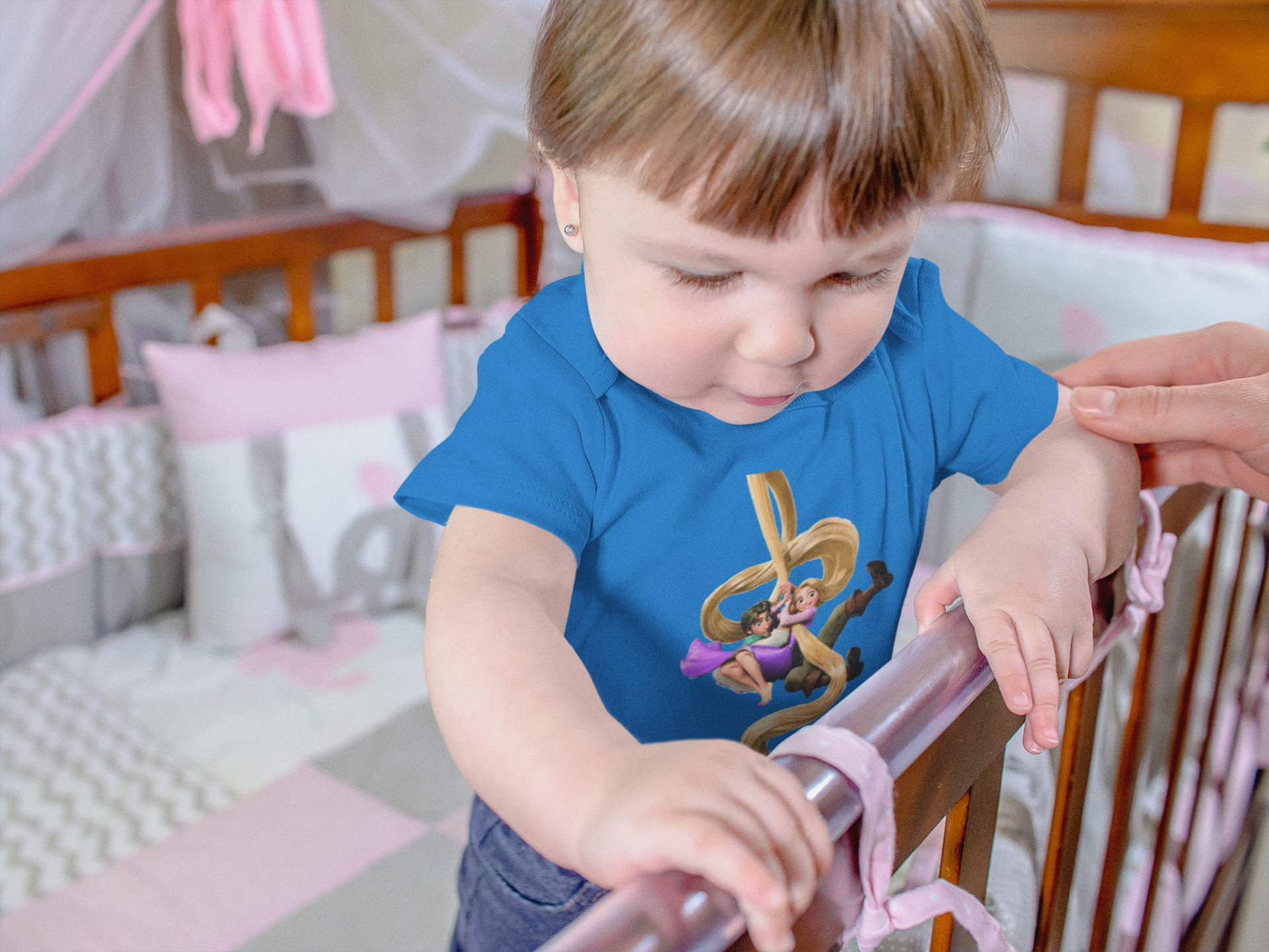 Cute Princess Cartoon Rompers for Baby Girl- FunkyTeesClub