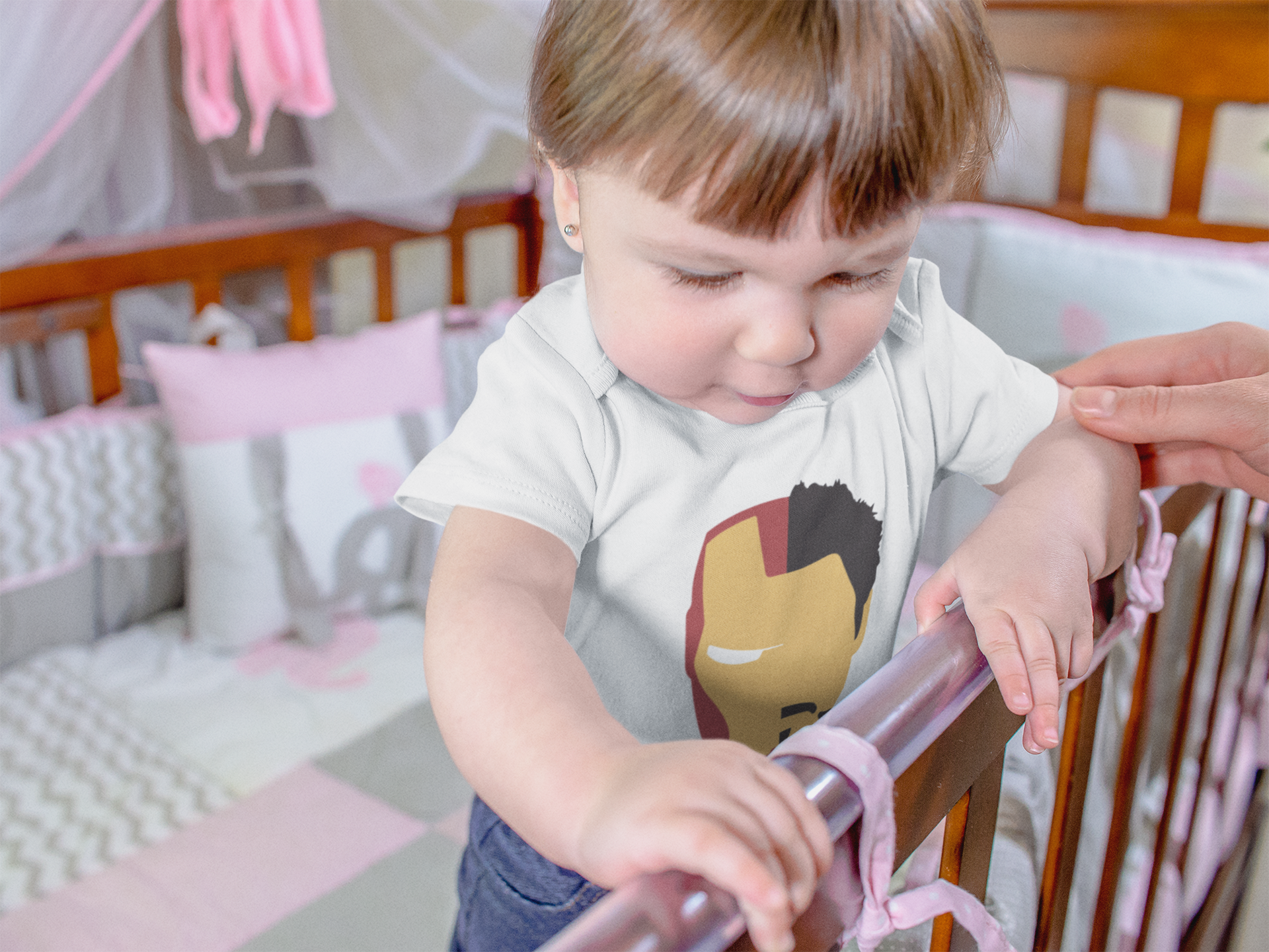 Iron Man Web Series Rompers for Baby Girl- FunkyTeesClub