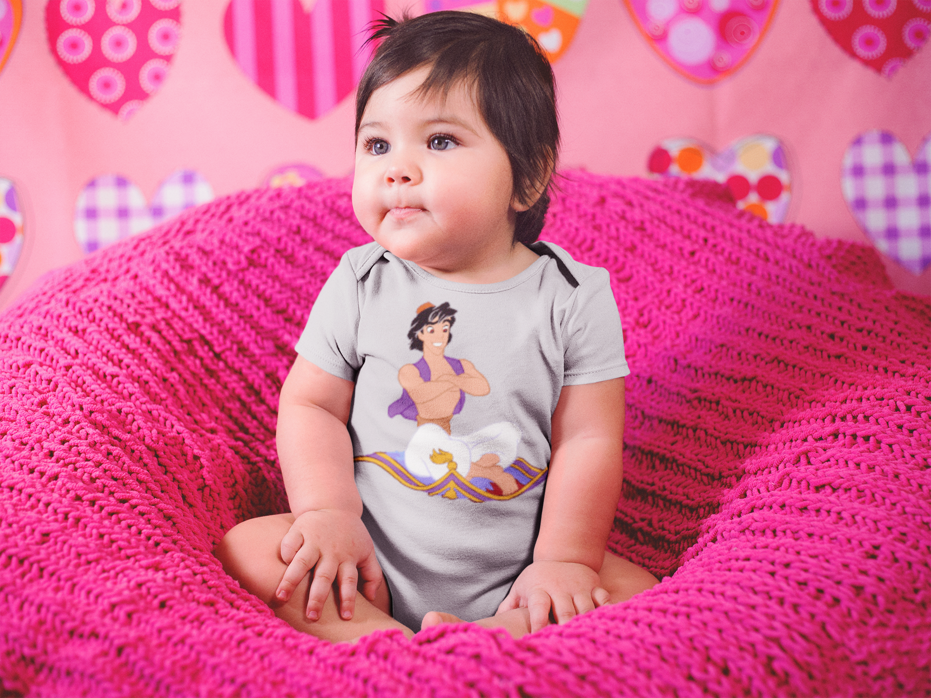 Cute Cartoon  Rompers for Baby Girl- FunkyTeesClub