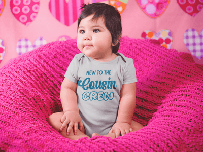 New To Cousin Crew Rakshabandhan Rompers for Baby Girl- FunkyTeesClub