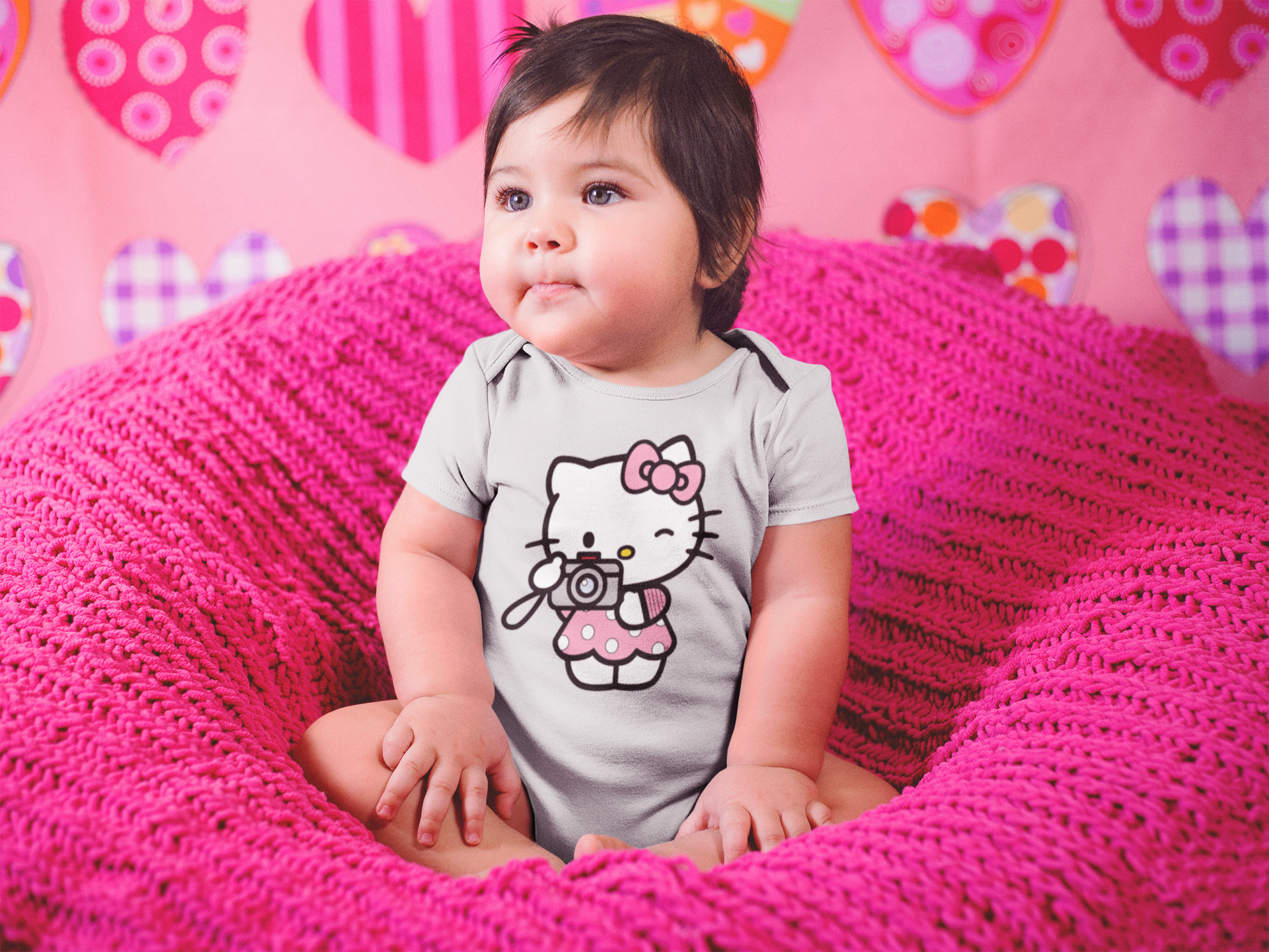 Hello Kitty Rompers for Baby Girl- FunkyTeesClub