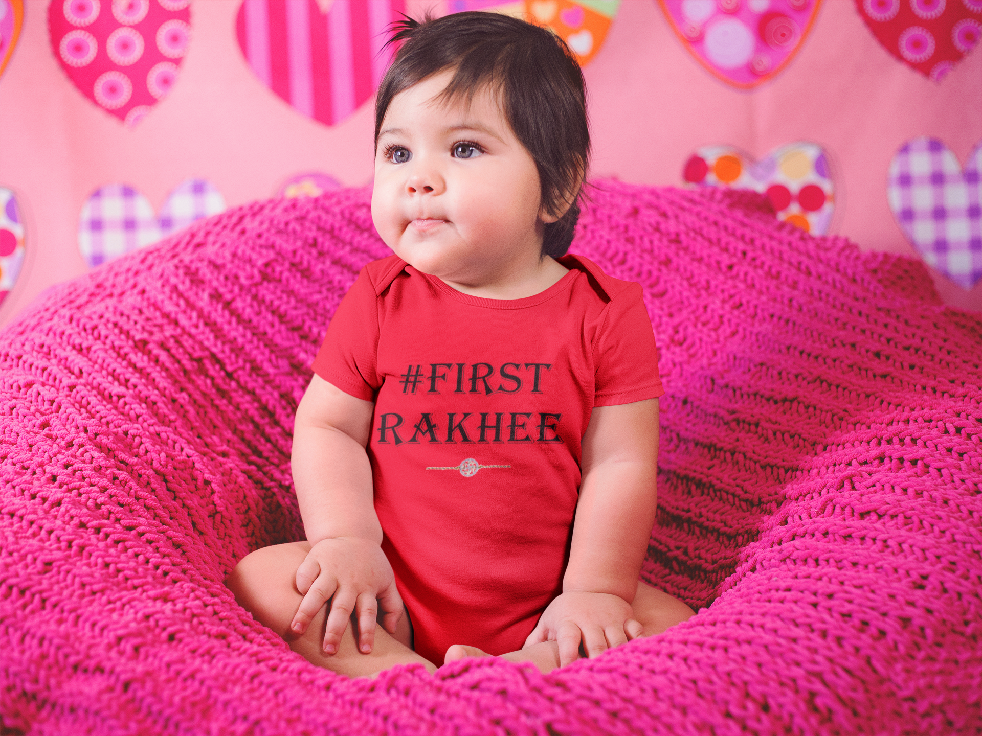 First Rakhee Rompers for Baby Girl - FunkyTeesClub