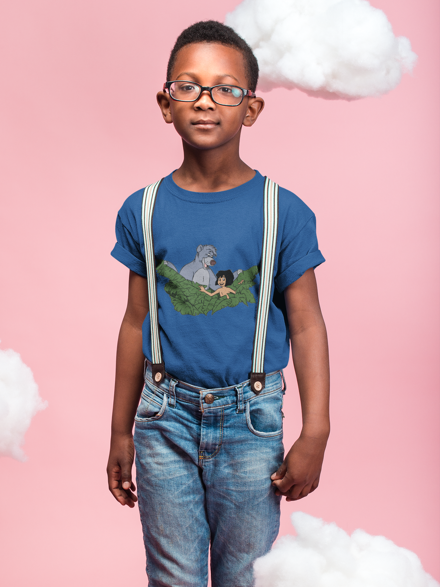 Cute Cartoon Half Sleeves T-Shirt for Boy-FunkyTeesClub