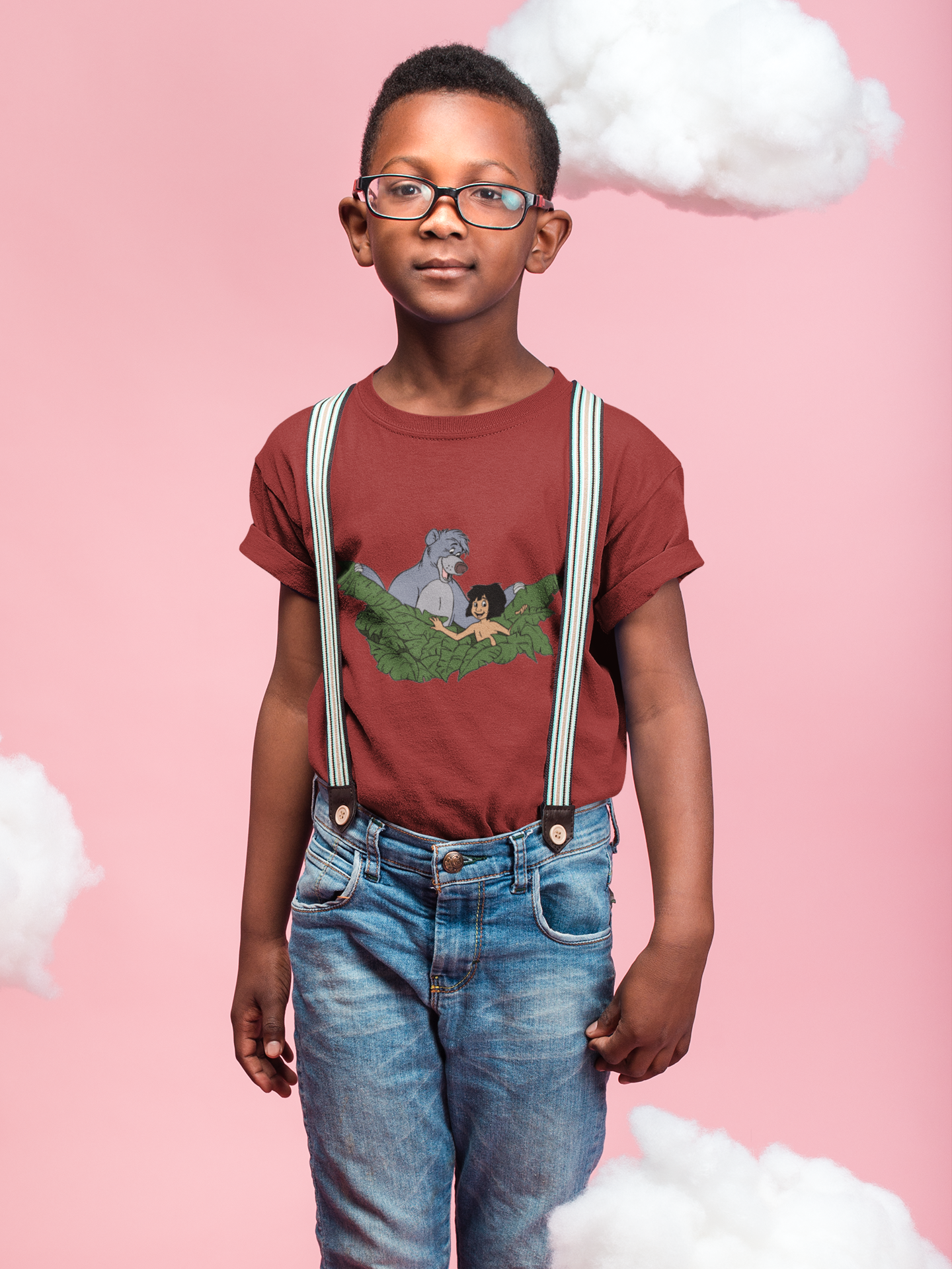 Cute Cartoon Half Sleeves T-Shirt for Boy-FunkyTeesClub