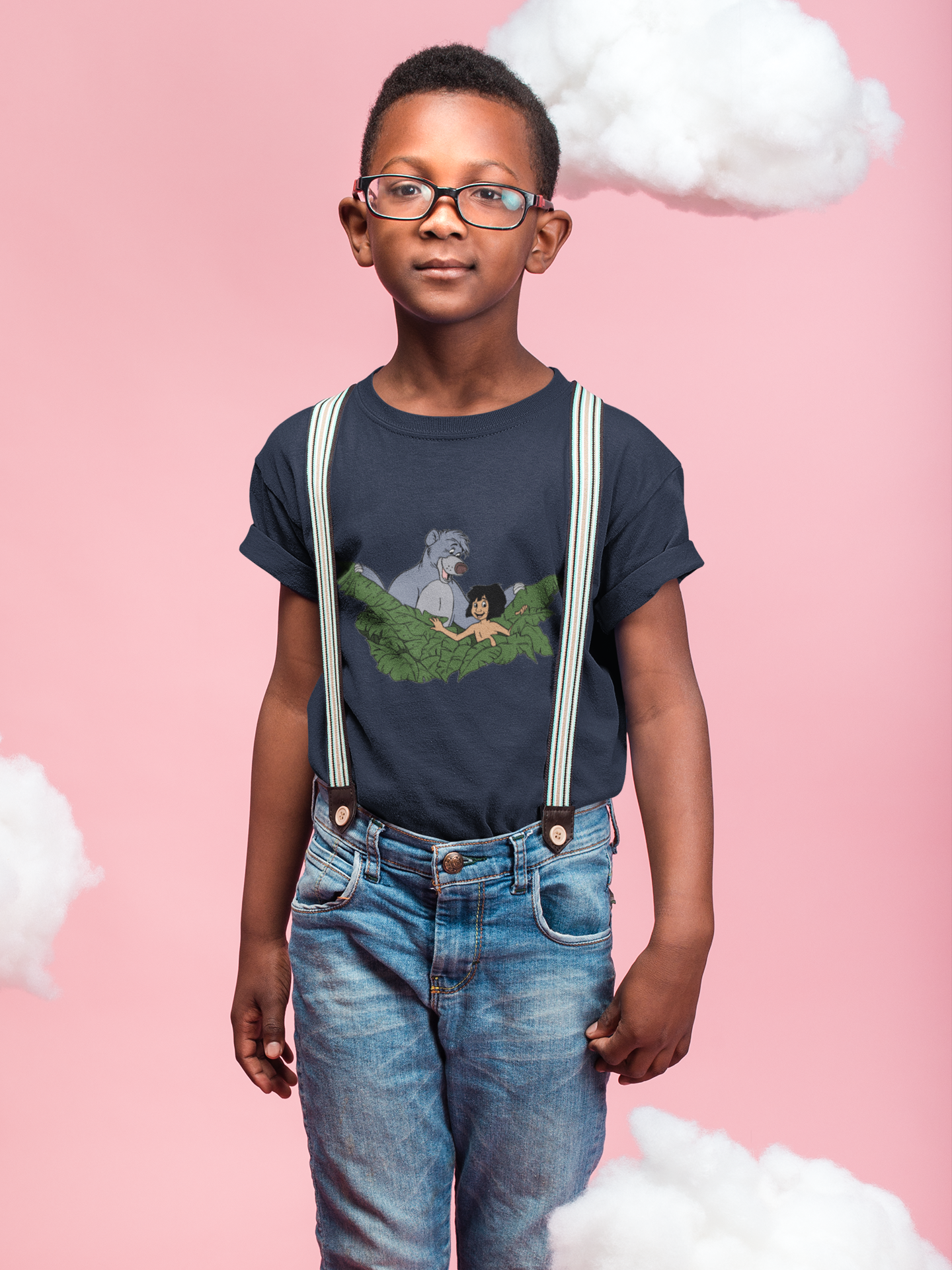 Cute Cartoon Half Sleeves T-Shirt for Boy-FunkyTeesClub
