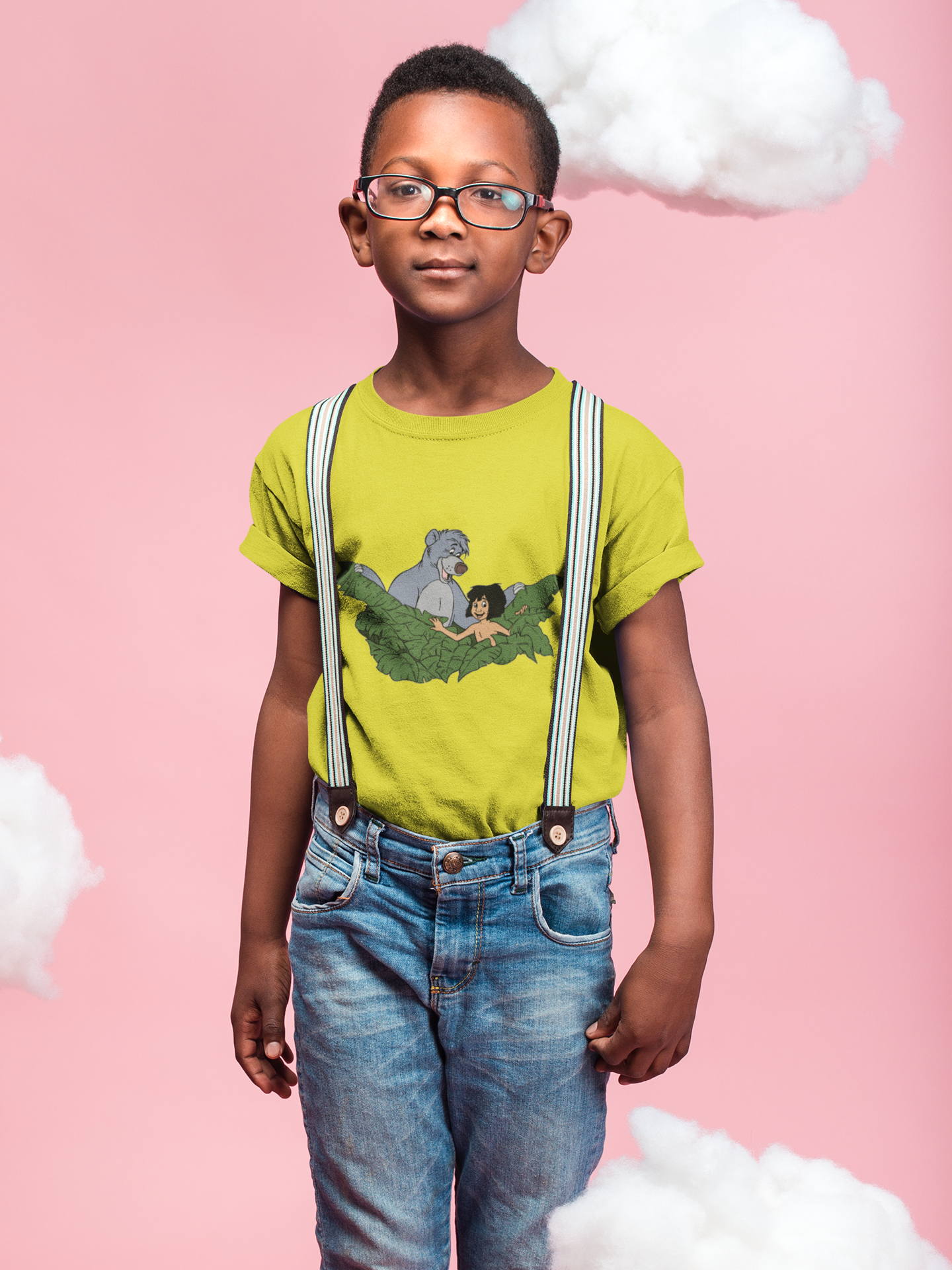 Cute Cartoon Half Sleeves T-Shirt for Boy-FunkyTeesClub