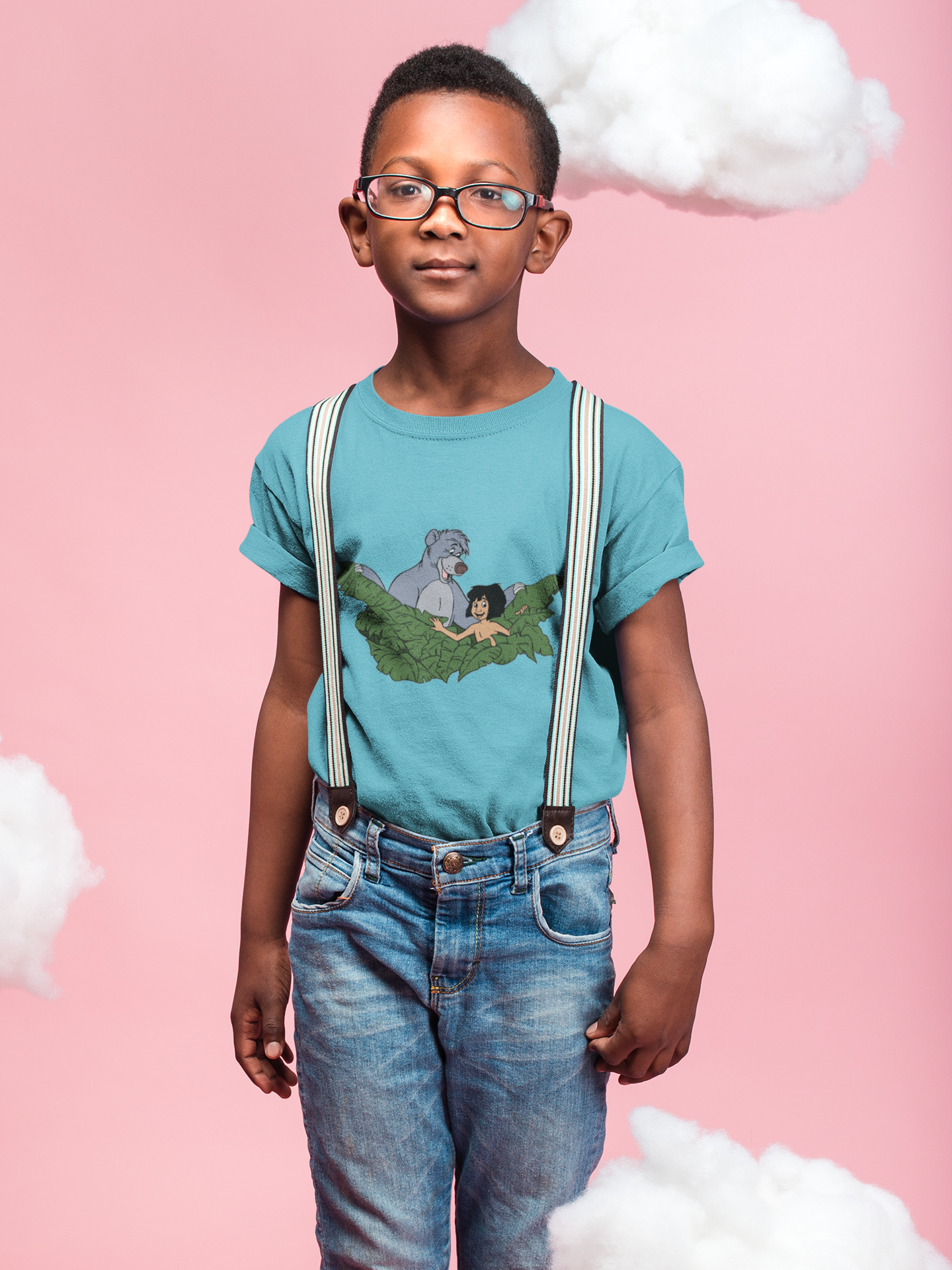 Cute Cartoon Half Sleeves T-Shirt for Boy-FunkyTeesClub
