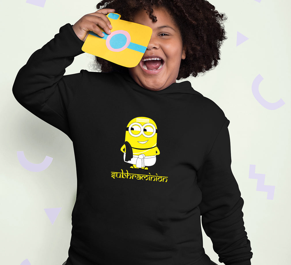 Minion Subhraminion Girl Hoodies-FunkyTeesClub