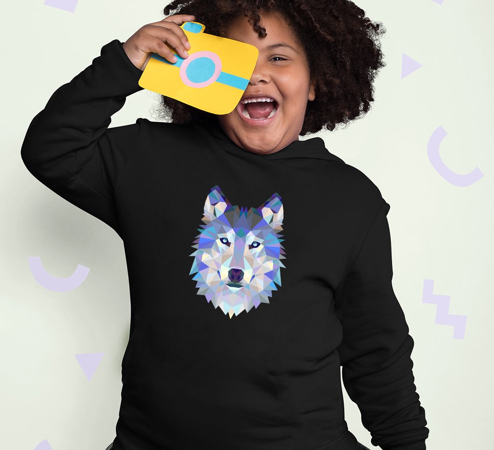 Wolf Girl Hoodies-FunkyTeesClub