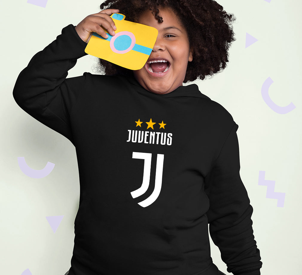 Juventus Girl Hoodies-FunkyTeesClub