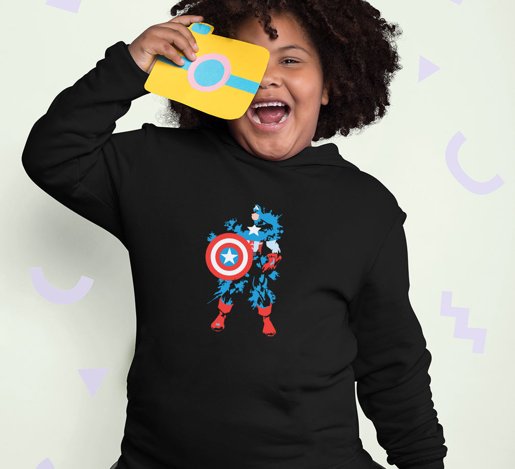 Captain Splash Girl Hoodies-FunkyTeesClub