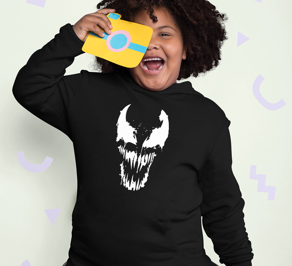 Venom Girl Hoodies-FunkyTeesClub