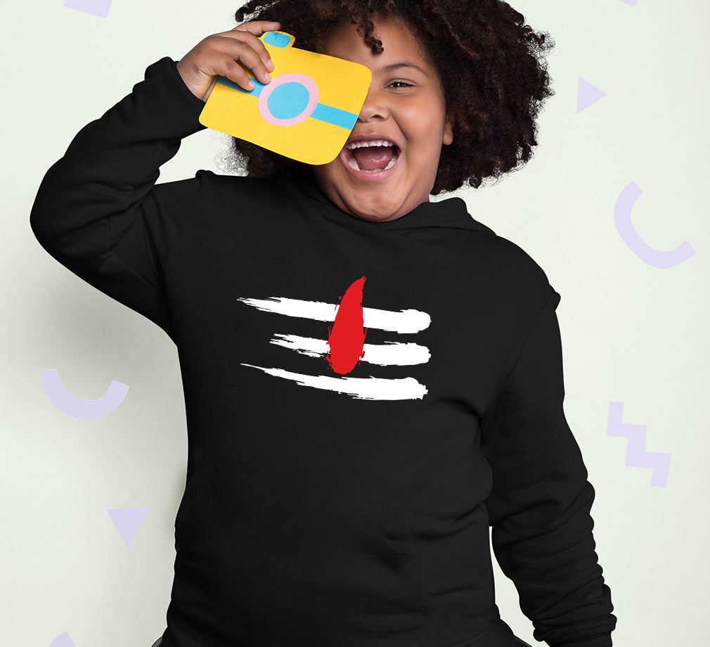 Shiva Tilak Girl Hoodies-FunkyTeesClub