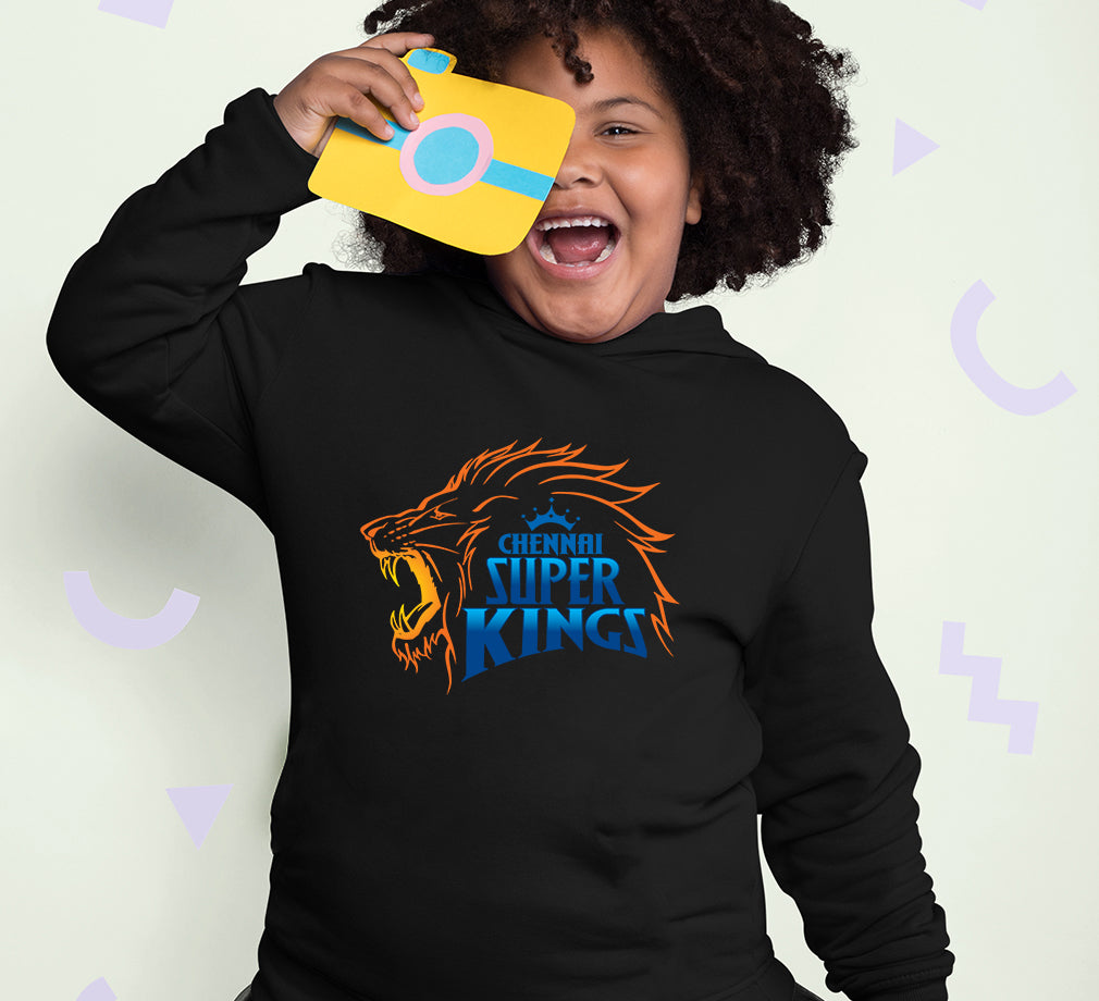 IPL CSK Chennai SuperKings Girl Hoodies-FunkyTeesClub