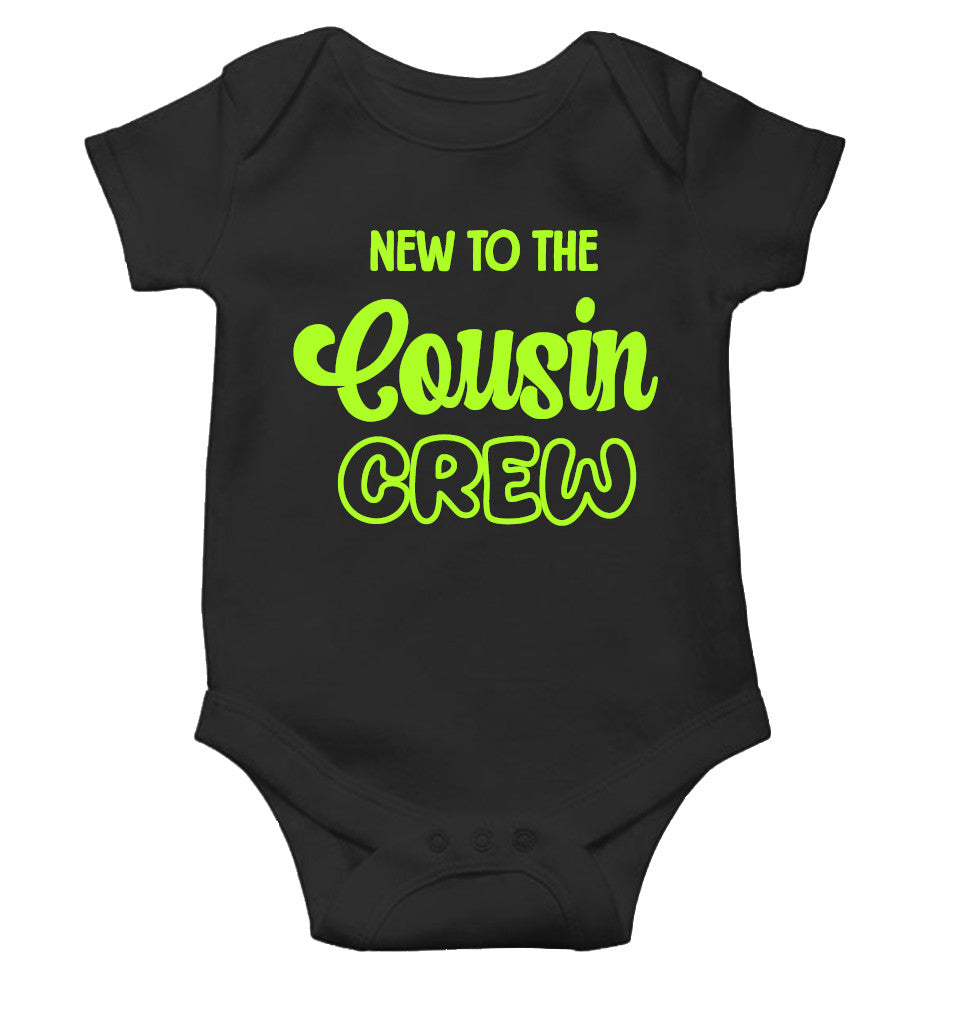 New To Cousin Crew Rakshabandhan Rompers for Baby Girl- FunkyTeesClub