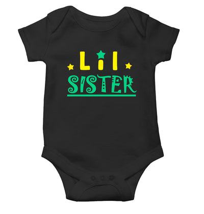 Lil Sister Rakshabandhan Rompers for Baby Girl- FunkyTeesClub