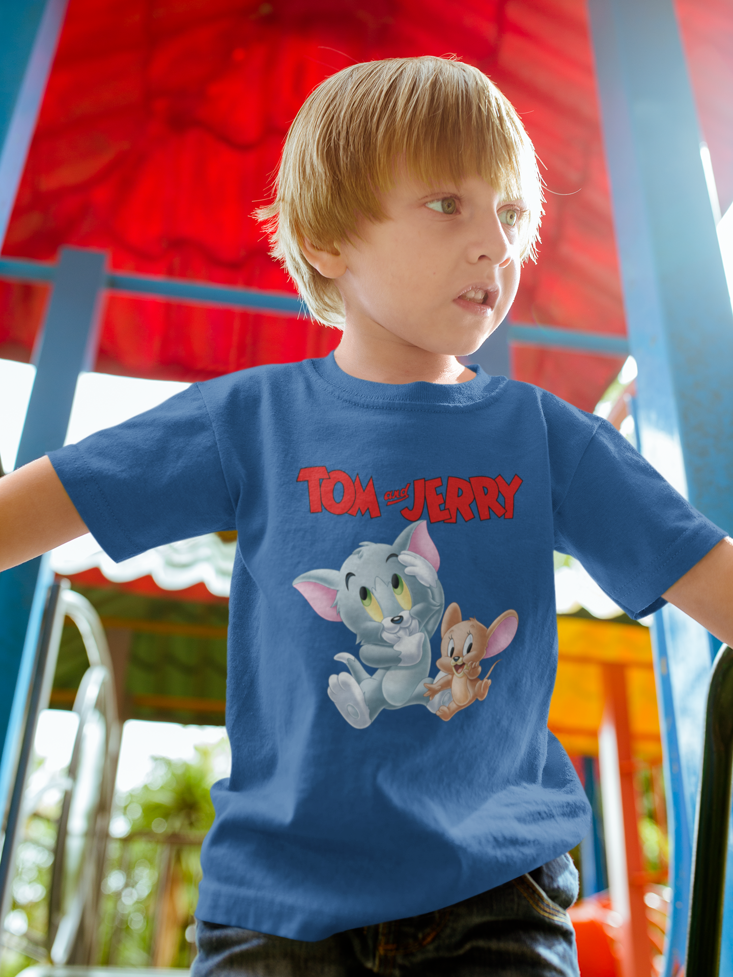 Most Iconic Cartoon Half Sleeves T-Shirt for Boy-FunkyTeesClub