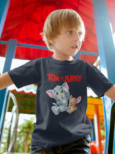 Most Iconic Cartoon Half Sleeves T-Shirt for Boy-FunkyTeesClub