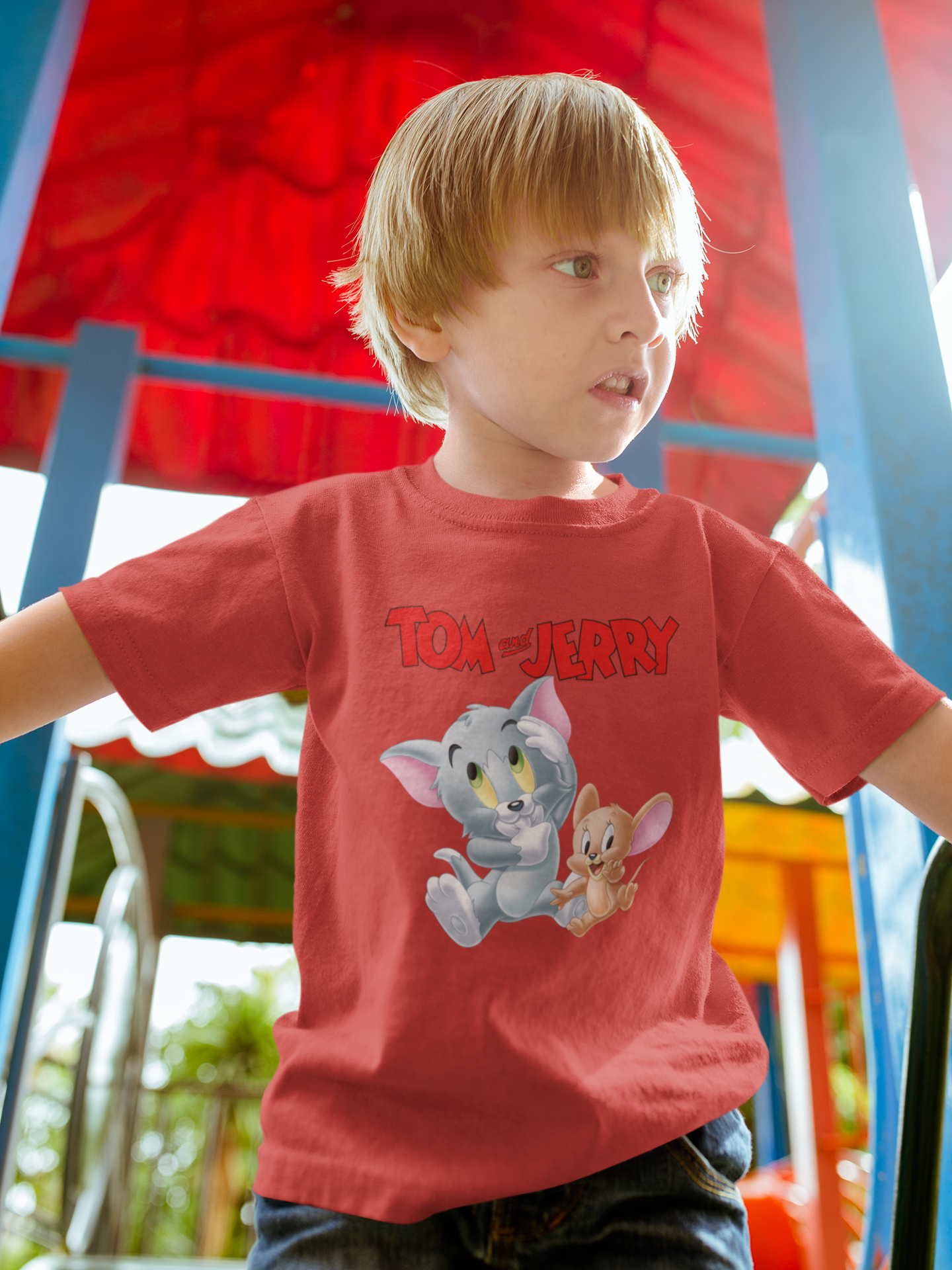 Most Iconic Cartoon Half Sleeves T-Shirt for Boy-FunkyTeesClub