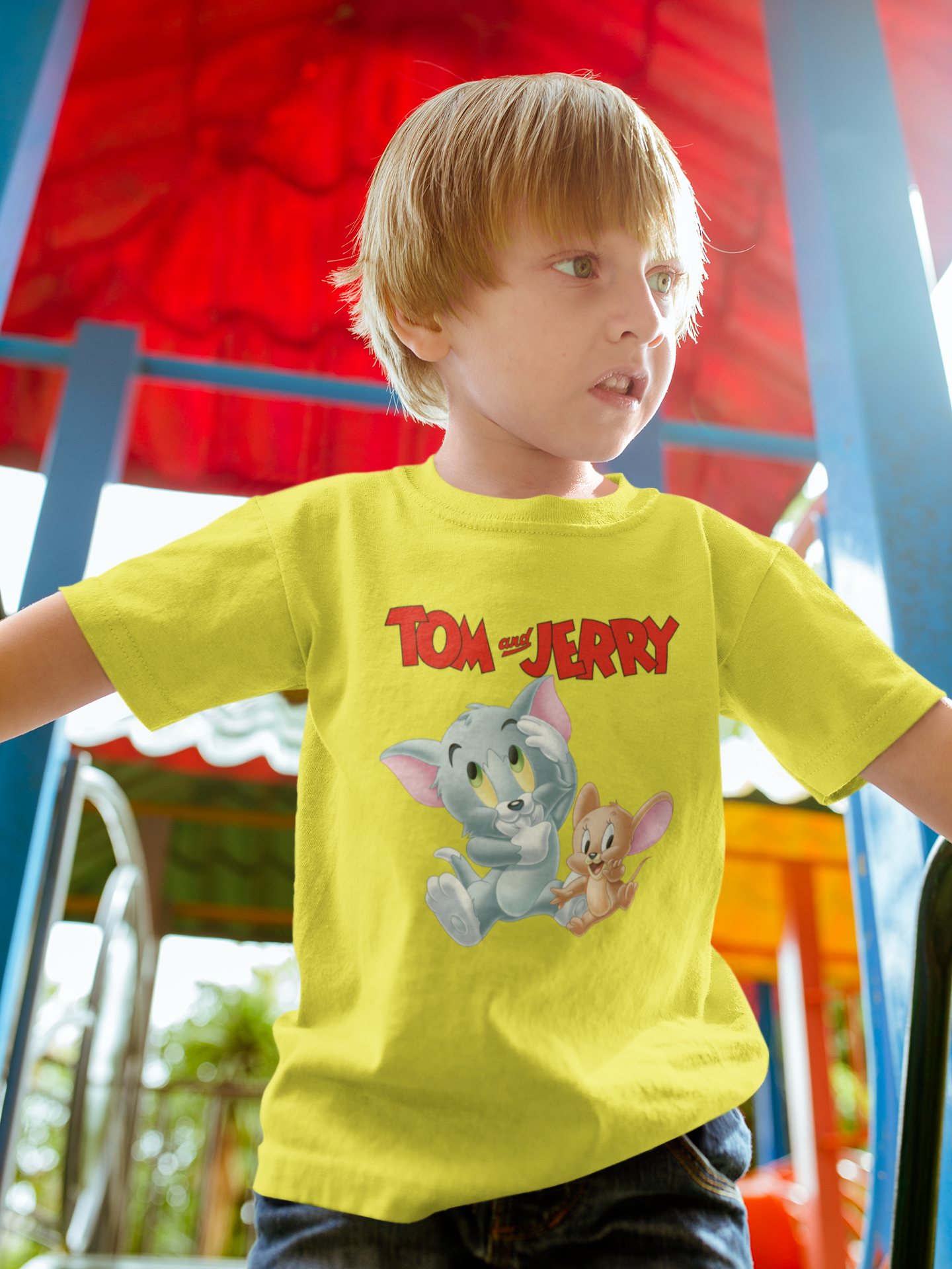 Most Iconic Cartoon Half Sleeves T-Shirt for Boy-FunkyTeesClub