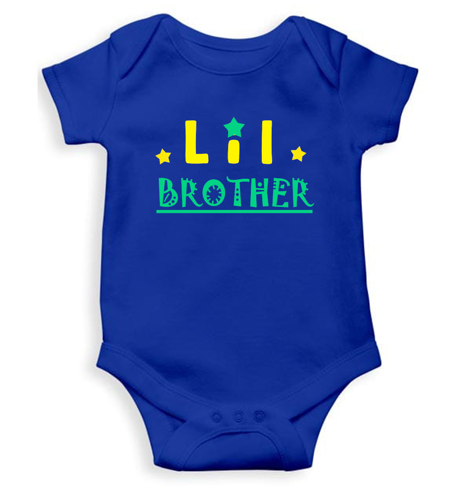 Lil Brother Rakshabadhan Rompers for Baby Boy- FunkyTeesClub