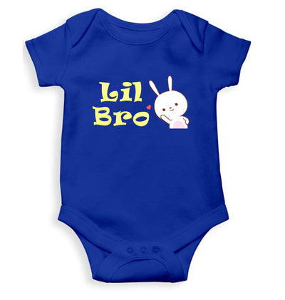 Little Bro Rakshabadhan Rompers for Baby Boy- FunkyTeesClub