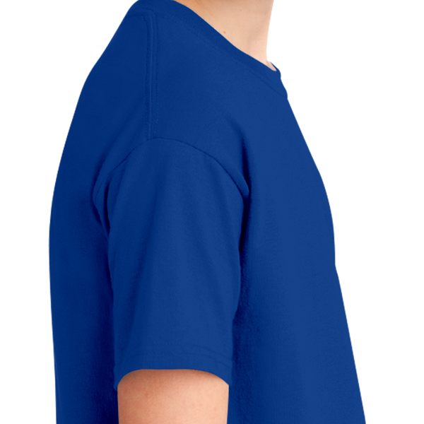 Boy Plain Royal Blue T-Shirt-FunkyTeesClub