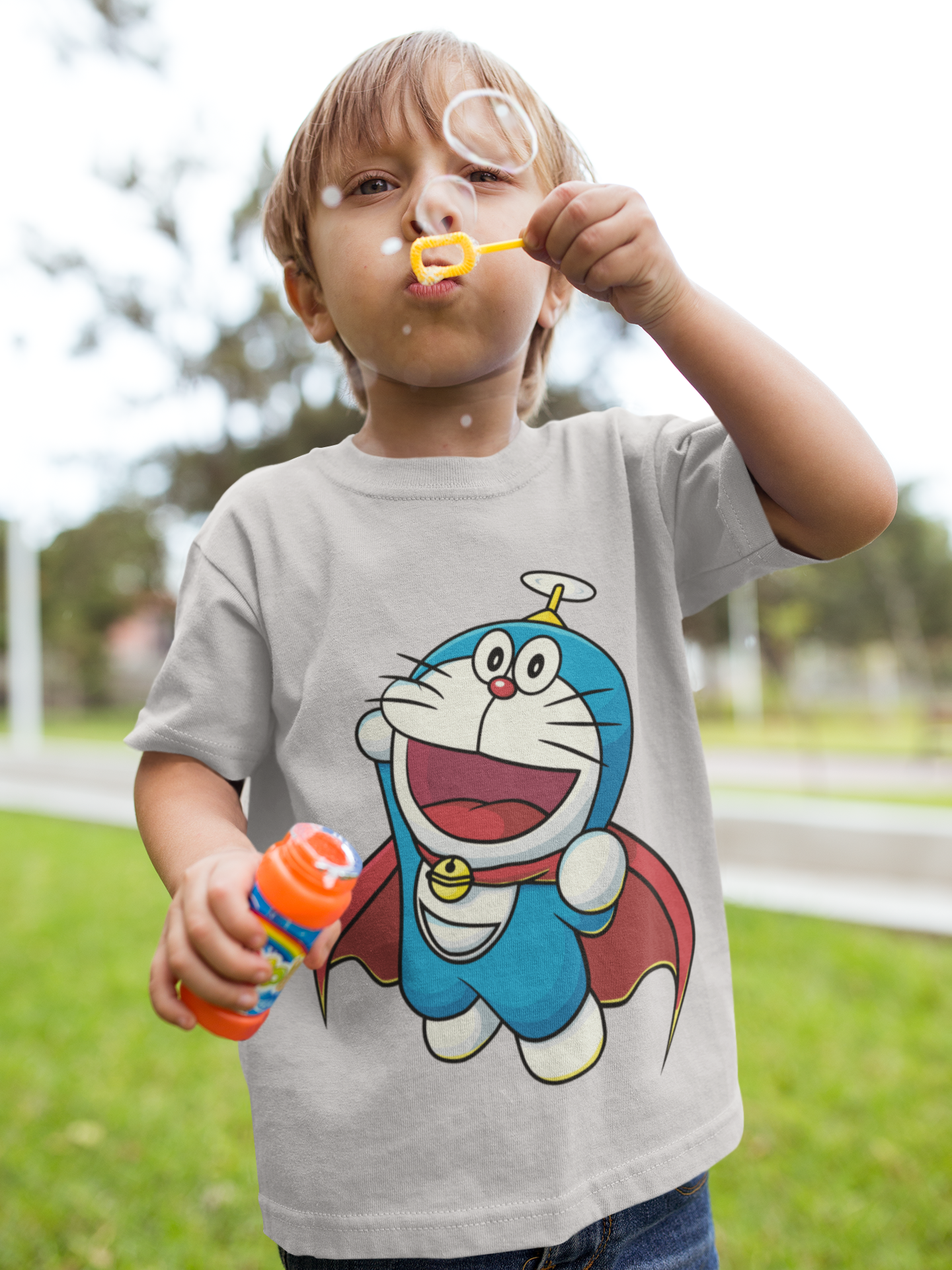 Cute Cartoon Half Sleeves T-Shirt for Boy-FunkyTeesClub
