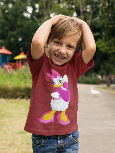 Cute Cartoon Half Sleeves T-Shirt for Boy-FunkyTeesClub