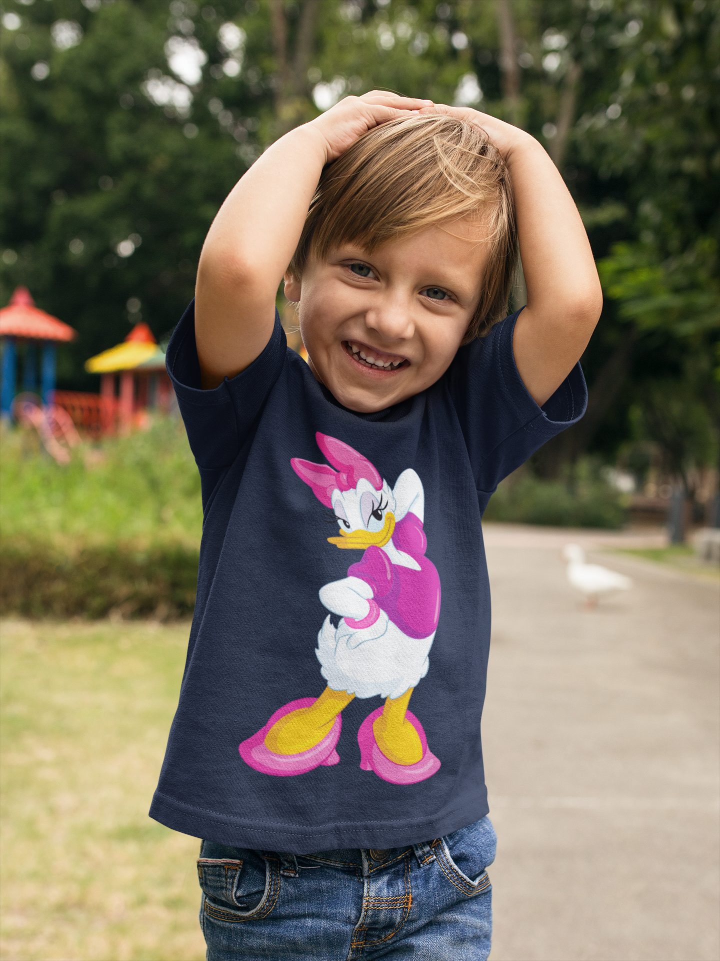 Cute Cartoon Half Sleeves T-Shirt for Boy-FunkyTeesClub
