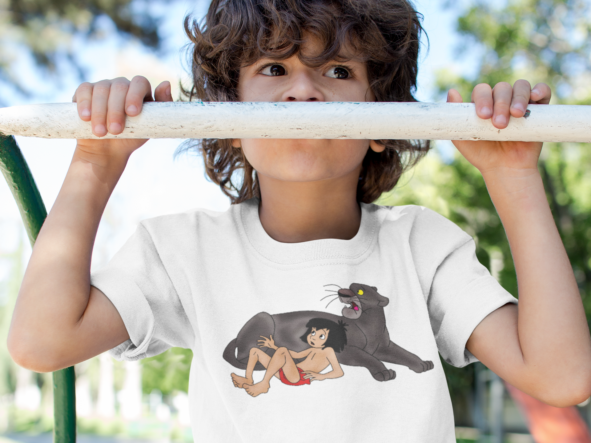 Cute Cartoon Half Sleeves T-Shirt for Boy-FunkyTeesClub