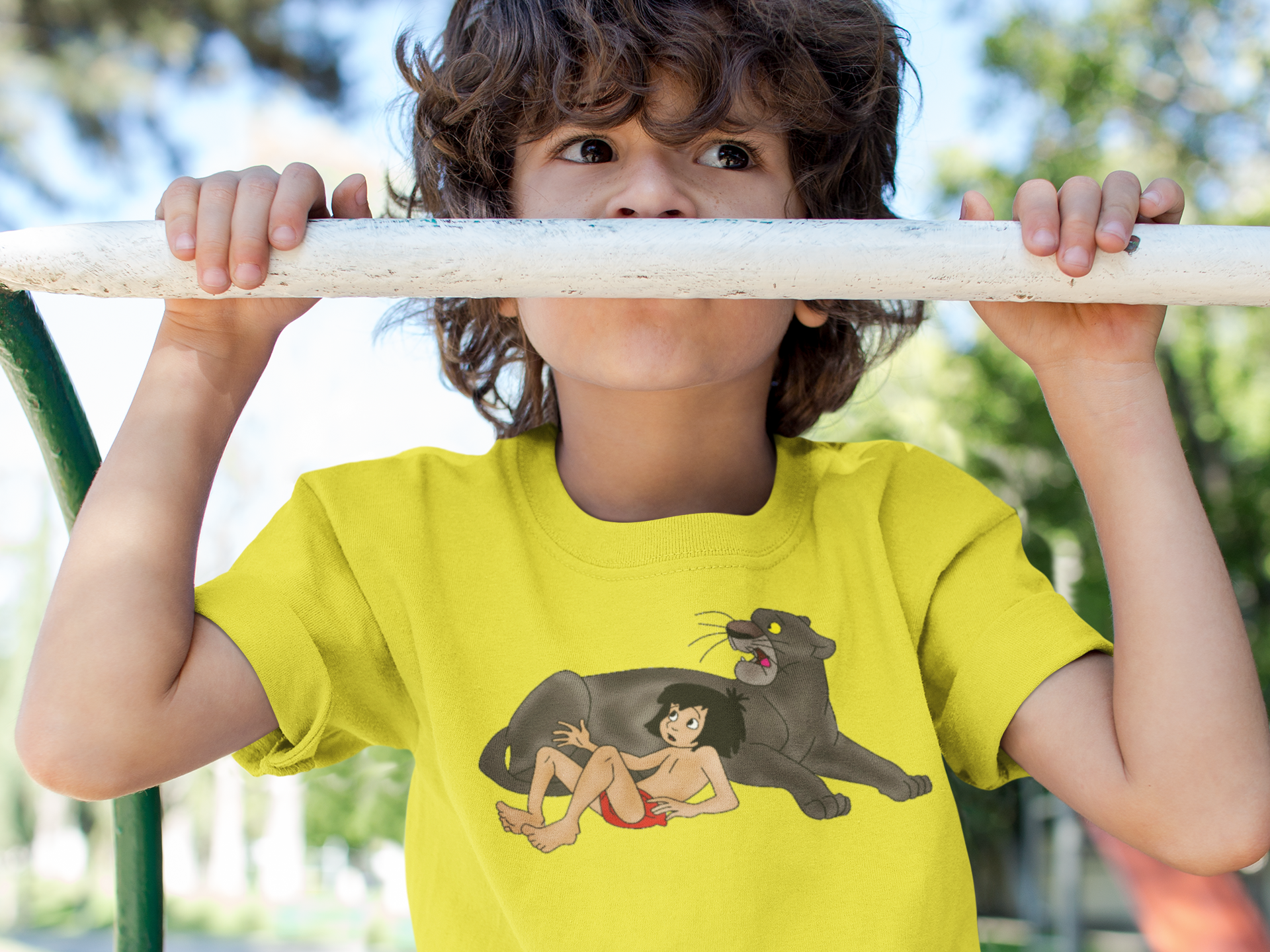 Cute Cartoon Half Sleeves T-Shirt for Boy-FunkyTeesClub