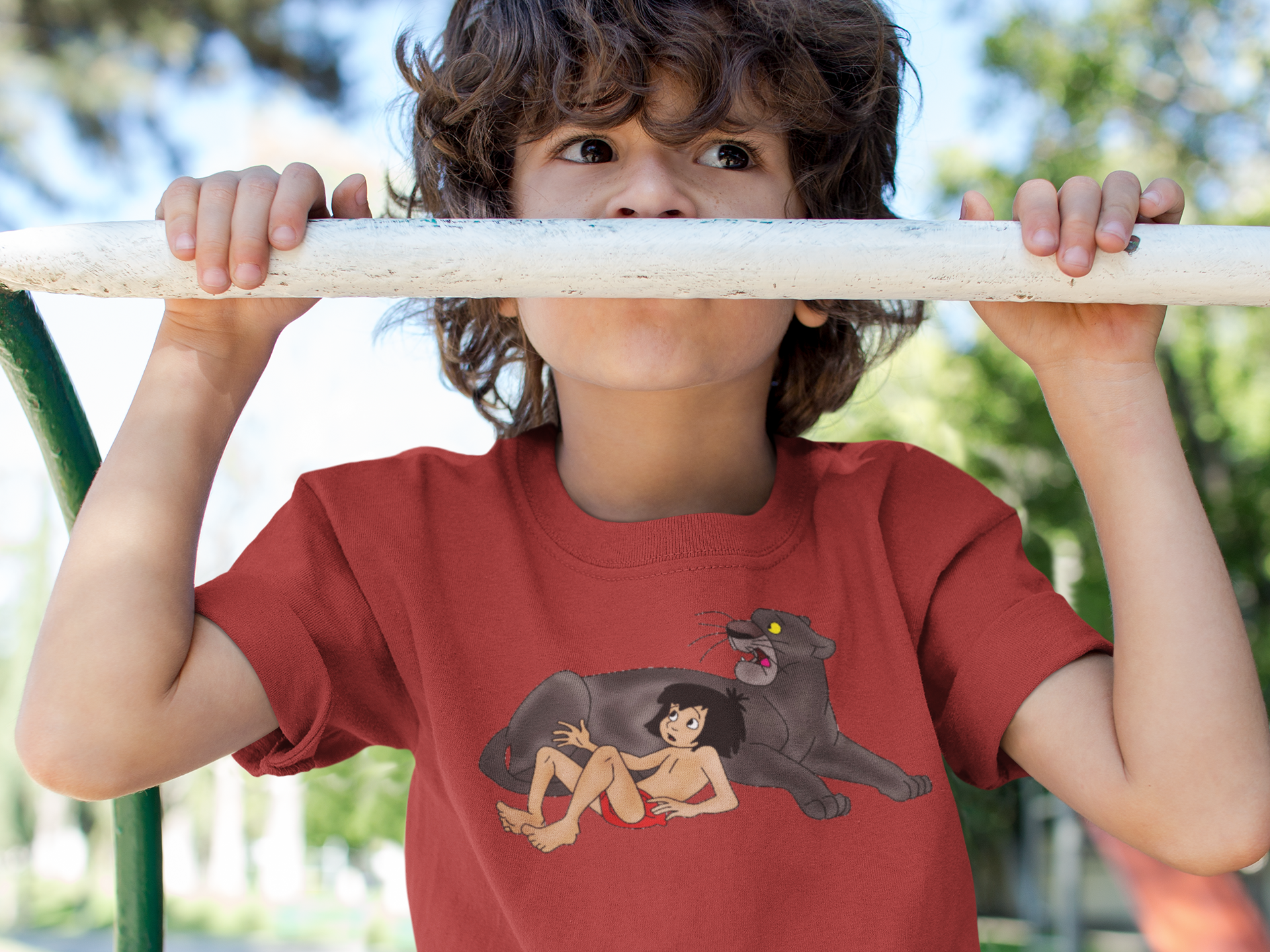 Cute Cartoon Half Sleeves T-Shirt for Boy-FunkyTeesClub