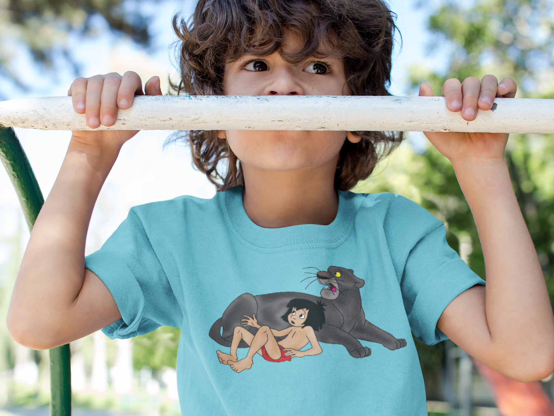 Cute Cartoon Half Sleeves T-Shirt for Boy-FunkyTeesClub