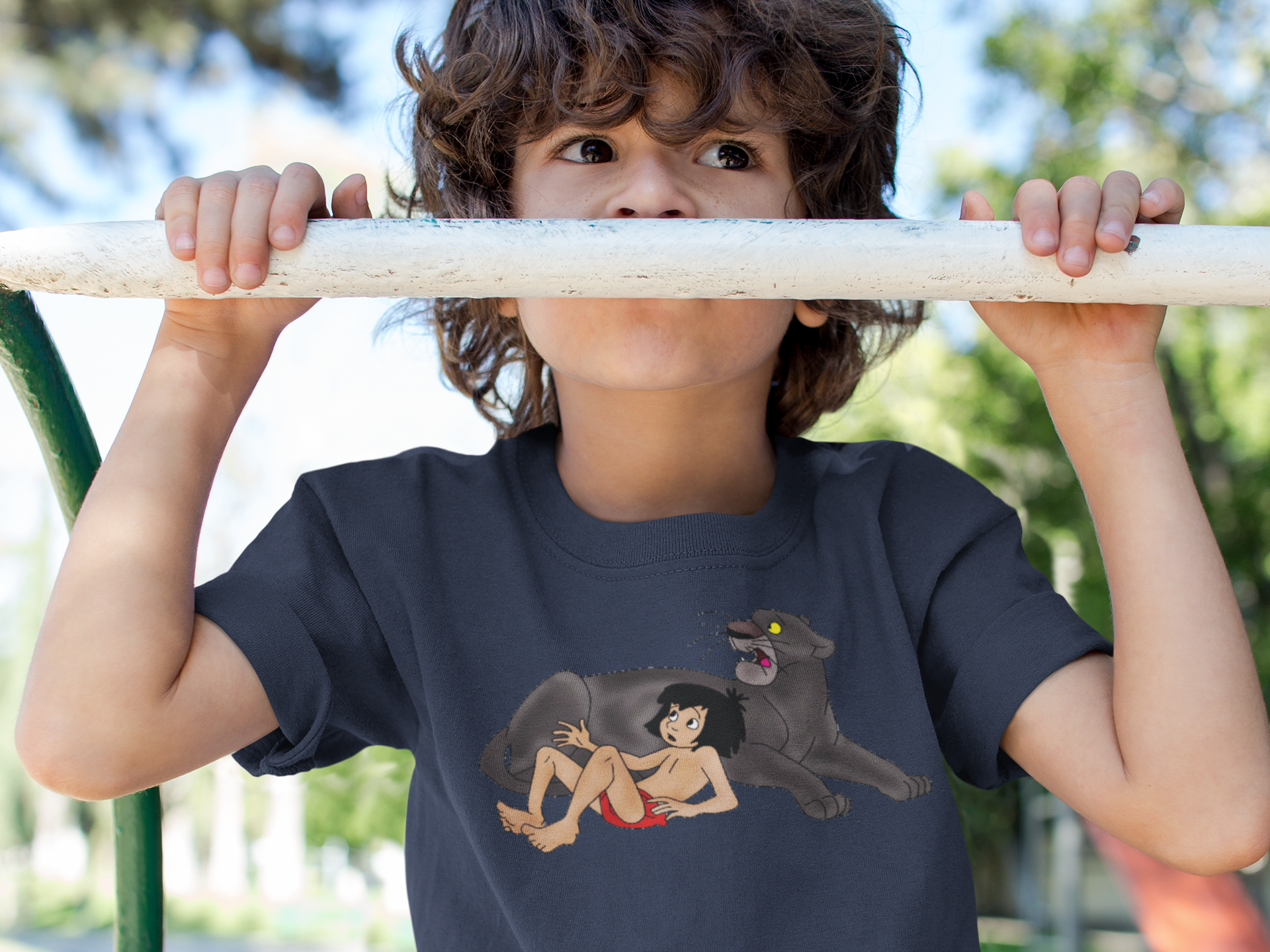 Cute Cartoon Half Sleeves T-Shirt for Boy-FunkyTeesClub