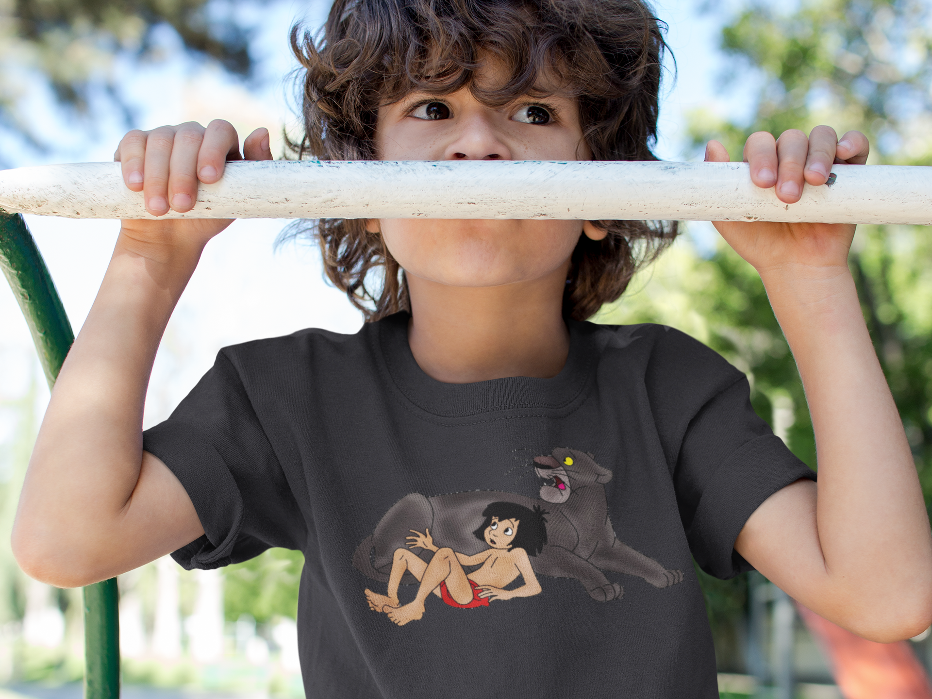 Cute Cartoon Half Sleeves T-Shirt for Boy-FunkyTeesClub